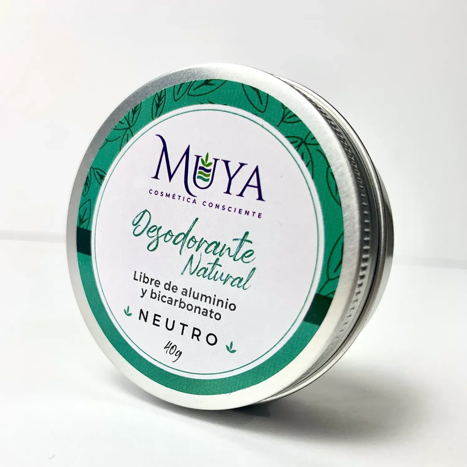 Desodorante natural Neutro | Muya, Cosmetica Consciente | Cali Colombia