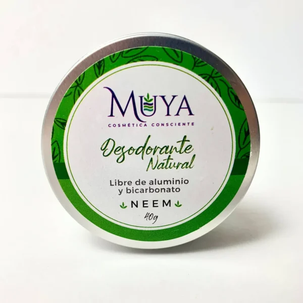 Desodorante natural Neem | Muya, Cosmetica Consciente | Cali Colombia