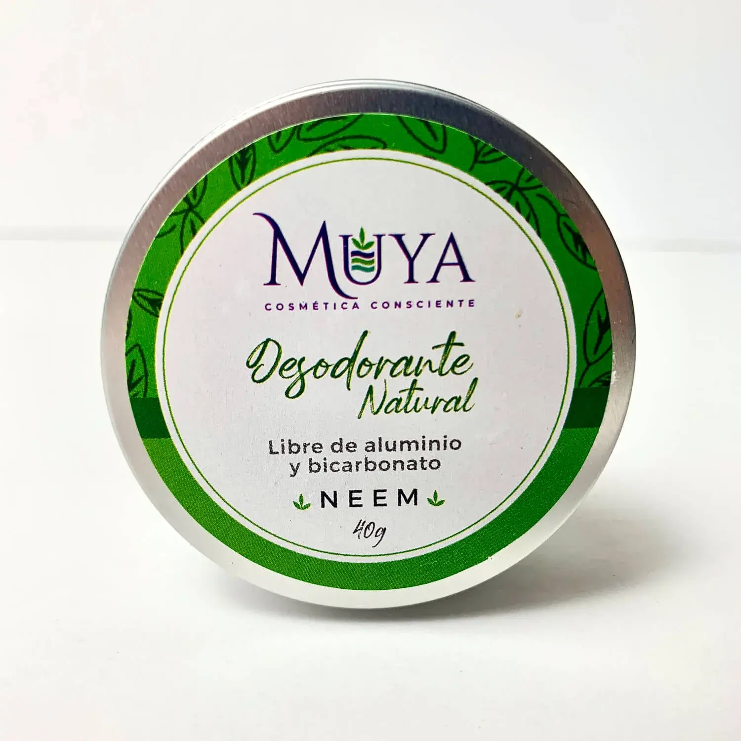 Desodorante natural Neem | Muya, Cosmetica Consciente | Cali Colombia